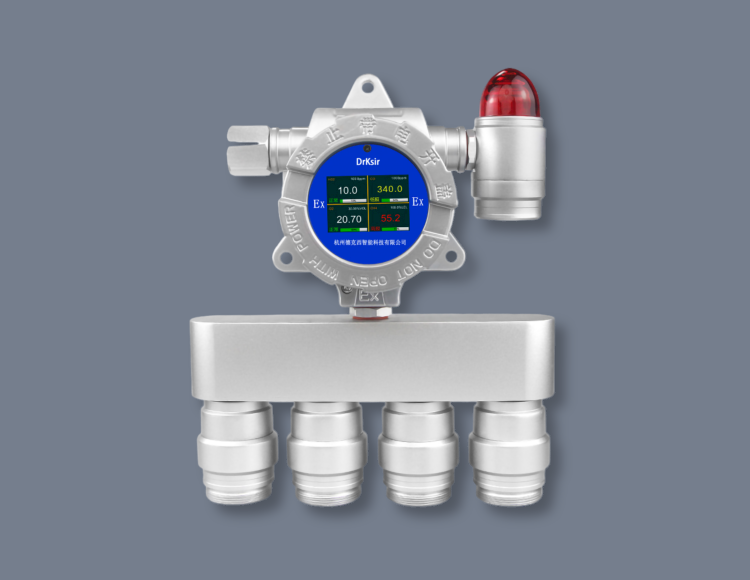 MDR-3010 固定式四合一气体浓度检测仪